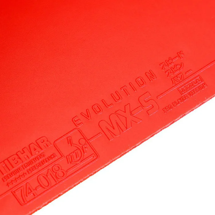 
TIBHAR EvolutionMX-S pimple in pingpong bat rubber for table tennis racket 40+ balls ITTF table tennis rubber 