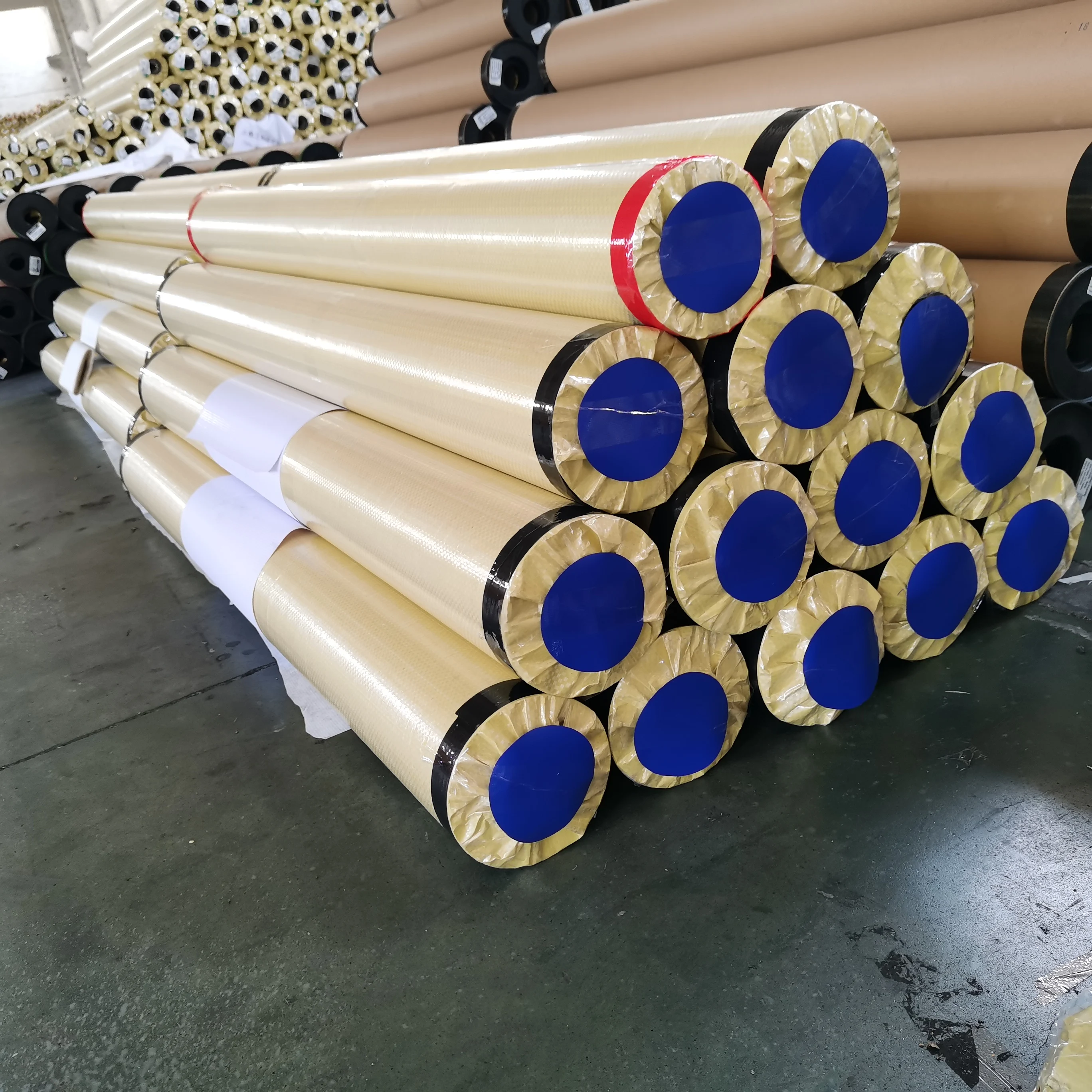 Огнеупорная полиэфирная ткань 1000d 680gsm пластиковый водонепроницаемый ПВХ ламинированный