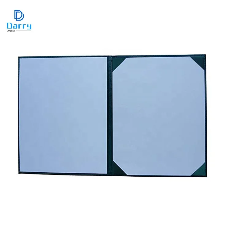 Индивидуальная кожаная папка для выпускного класса A4 чехол для диплома держатель сертификата