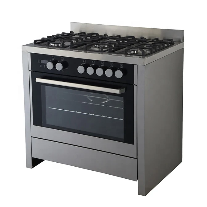 Wholesale Price Convection Free Standing Gas Cooking Stove Stand Professional Commercial Baking Oven Profesional Gas Range