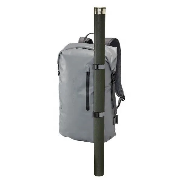 Waterproof  Fishing Rod bag Durable PVC Tarpaulin 30L Leak-proof Heavy Duty Seamless HF Welding Fishing Backpack