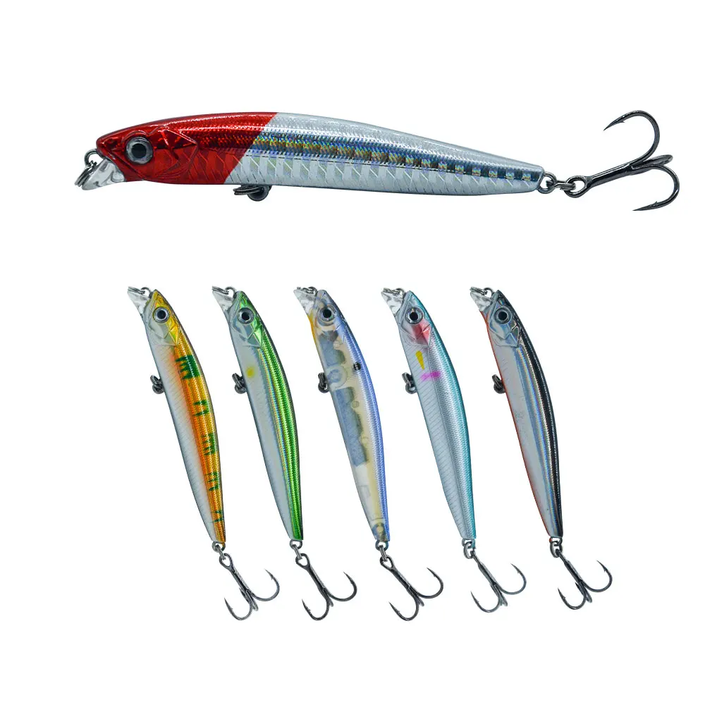 Sinking Minnow Bait 10g 70mm/16g 80mm Long Casting Fishing Lure Shore Casting Artificial Bait Wobblers For Trout Bass Fishing