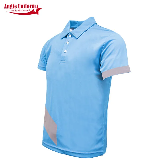 Buying Agent Mature Quick Dry 100% Bamboo Fiber Bule Short Sleeve Nonwoven Polo Shirt For Men