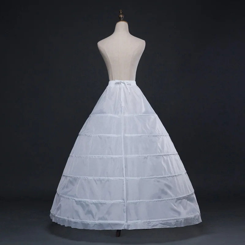 High Quantity Woman Ball Gown 6 Hoops Under Skirt Wedding Petticoat For Wedding