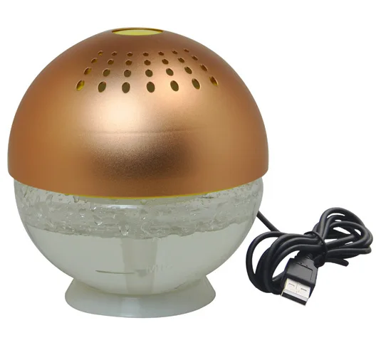 Hot Sale USB Mini Exquisite Energy Saving Wood Grain Air Purifier OEM Air Cleaner For Household And Office