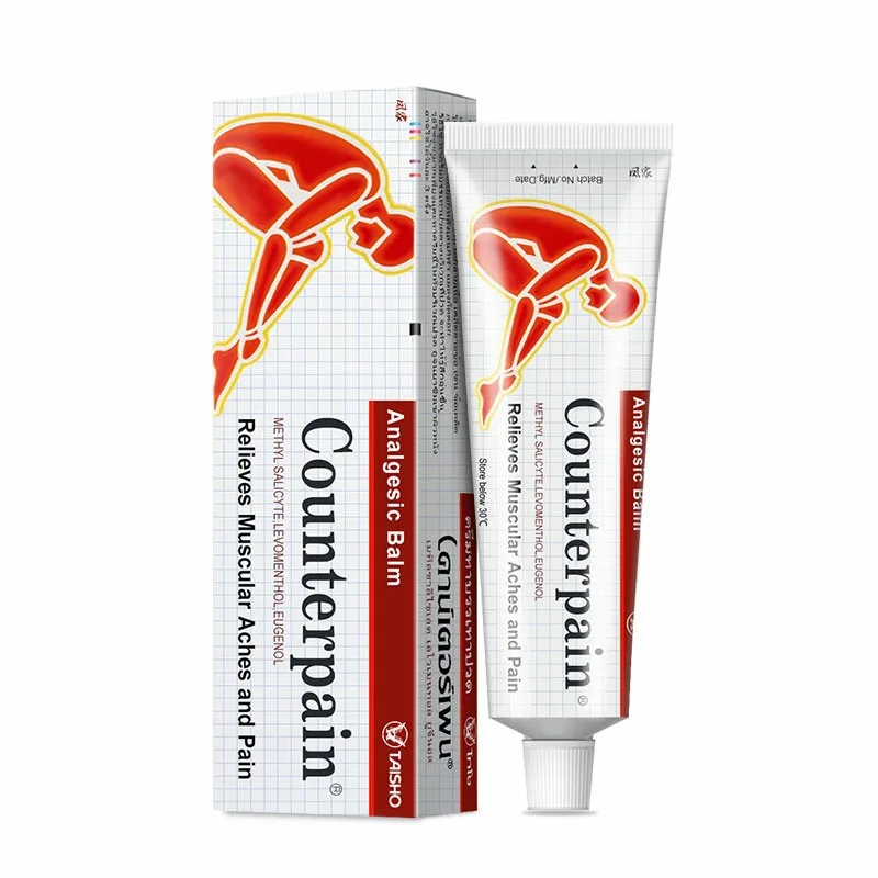 120g Thailand Counterpain Cool Hot Analgesic Balm Cream Arthritis Cream Relief Joint/Muscle/Back/Neck Pain Medical Plaster