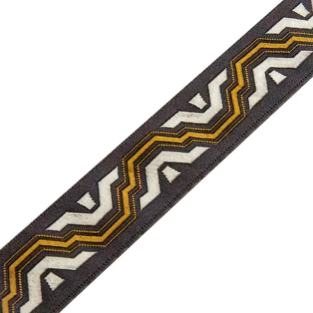 
2021 wholesale Vintage jacquard high density lace trim with various patterns 