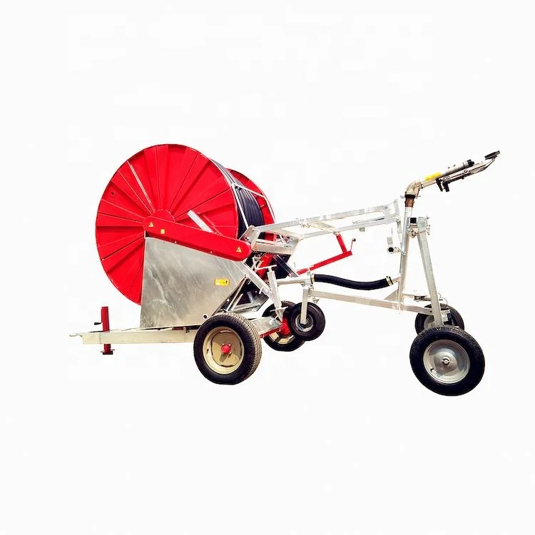 Hot Sale Turbine Drive Garden Sprinkler Reel Type Irrigation Machine