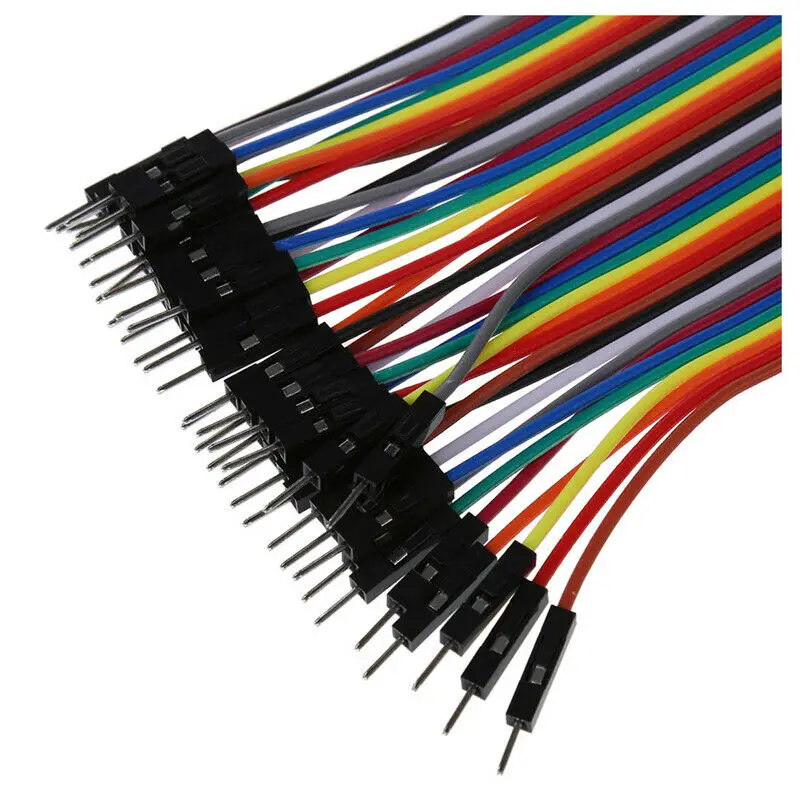 Dupont Rainbow Cable Assembly 10cm 40 pin Jumper Wire Female to Female Male Arduino Dupont Line