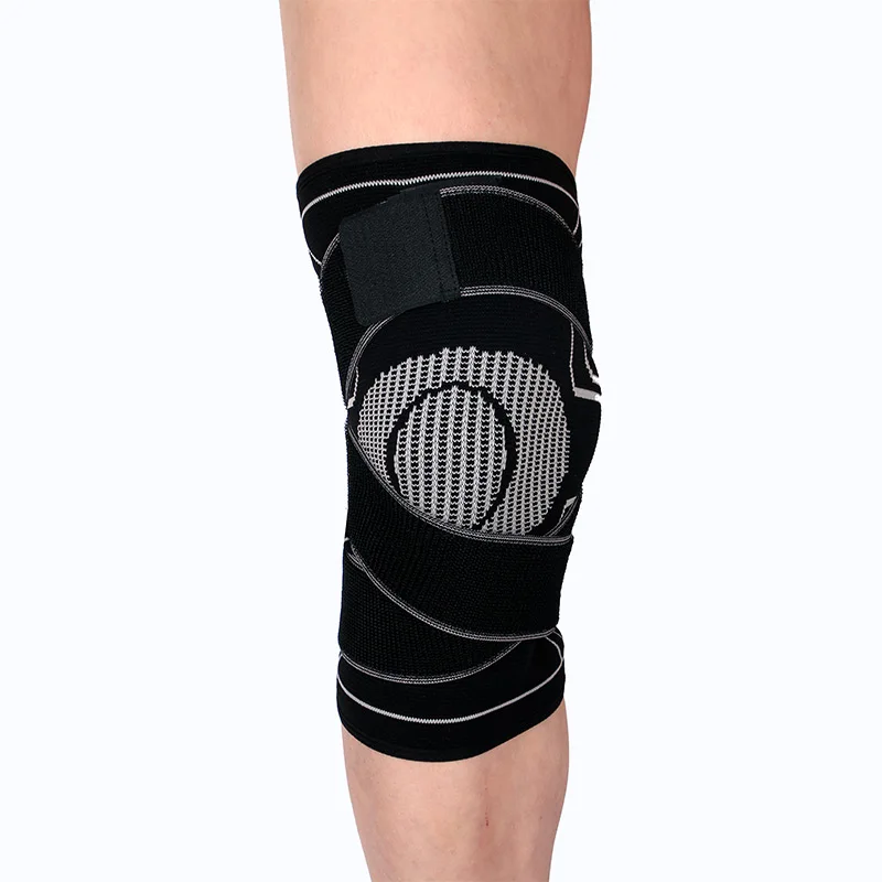 
Colorful Adjustable Elastic Compression Knee Sleeve Knee Support For Pain Relief 