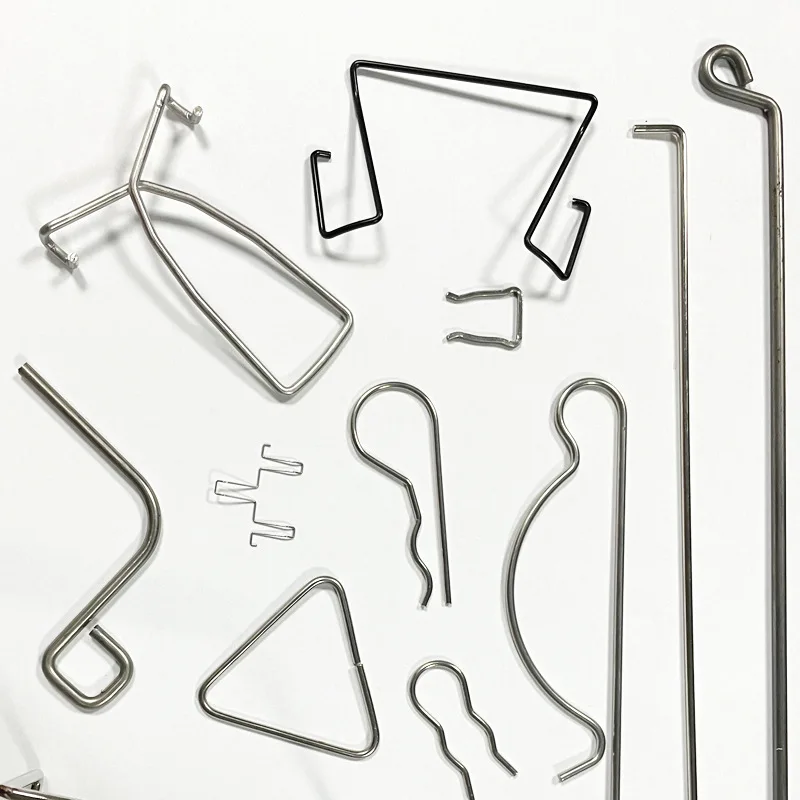 wire coil spring Fabrication of steel wire bending  part  precision metal 3D wire forming