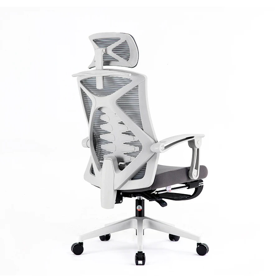 Free Sample Sihoo 2022 New Arrival Ergonomic mesh back office chairs 3D bionic keel lumbar support office chair with footrest