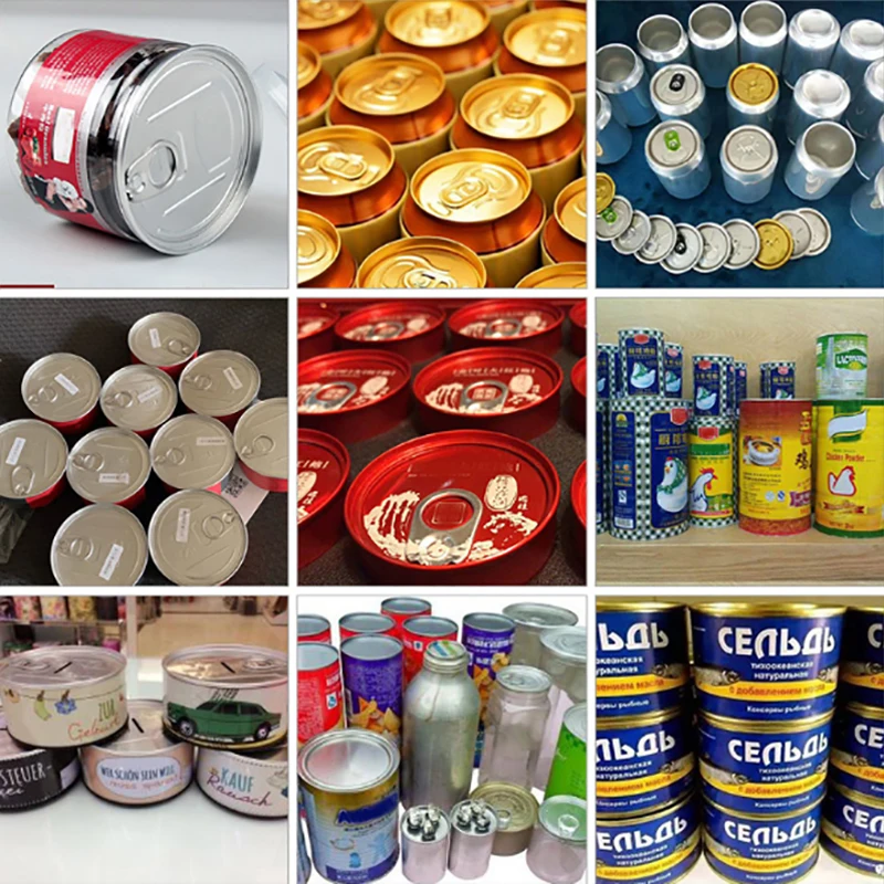 LYC-160 Factory Price Commercial Desktop Yellow Beer Cans Beverage Drink Soda Electric Ring Pull Crown Sealing Machine For Sale