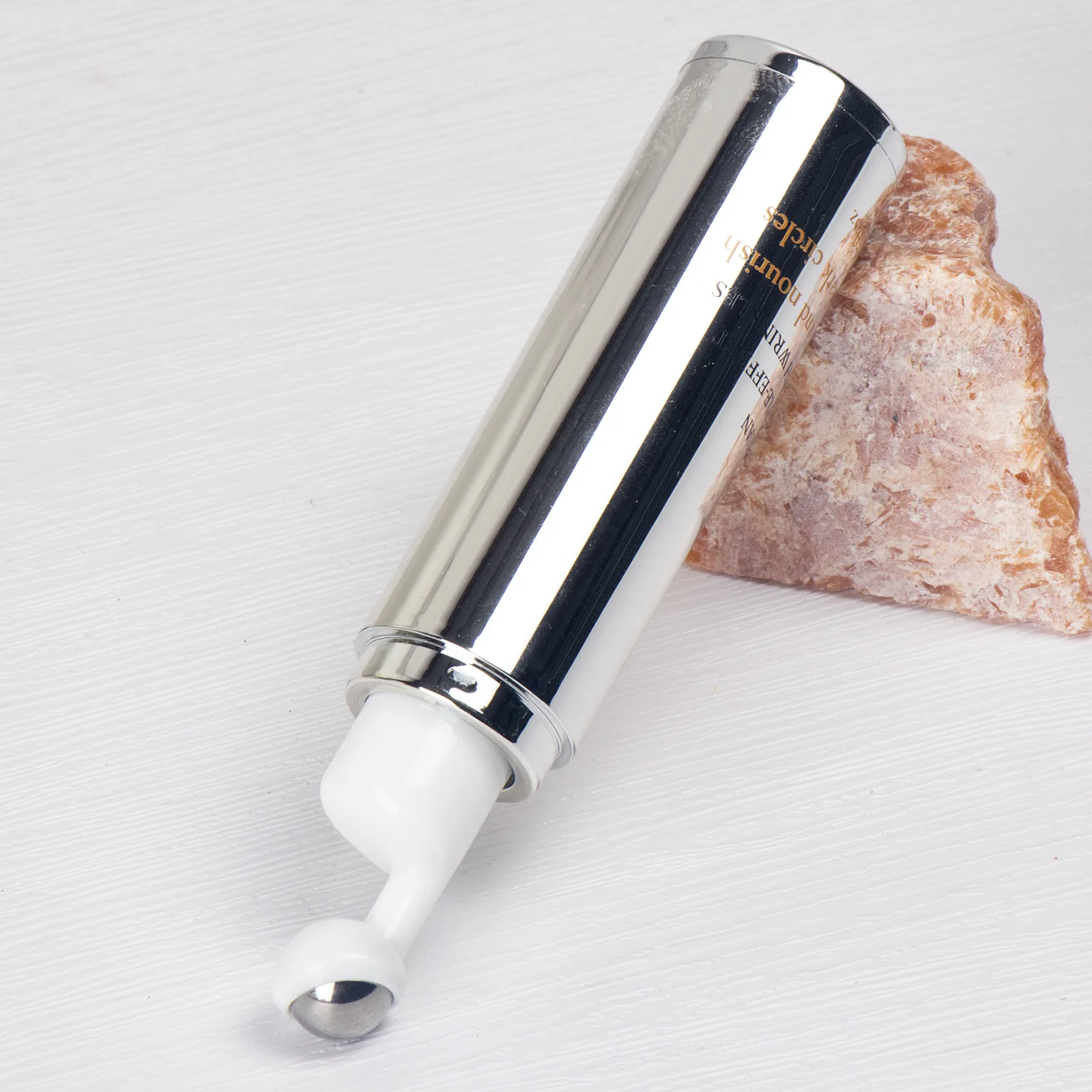 China Factory High-Quality Pearl White Empty 7.5ml 10ml 15ml Airless Pump Eye Cream Lotion Serum Cosmetic Syringe Bottle