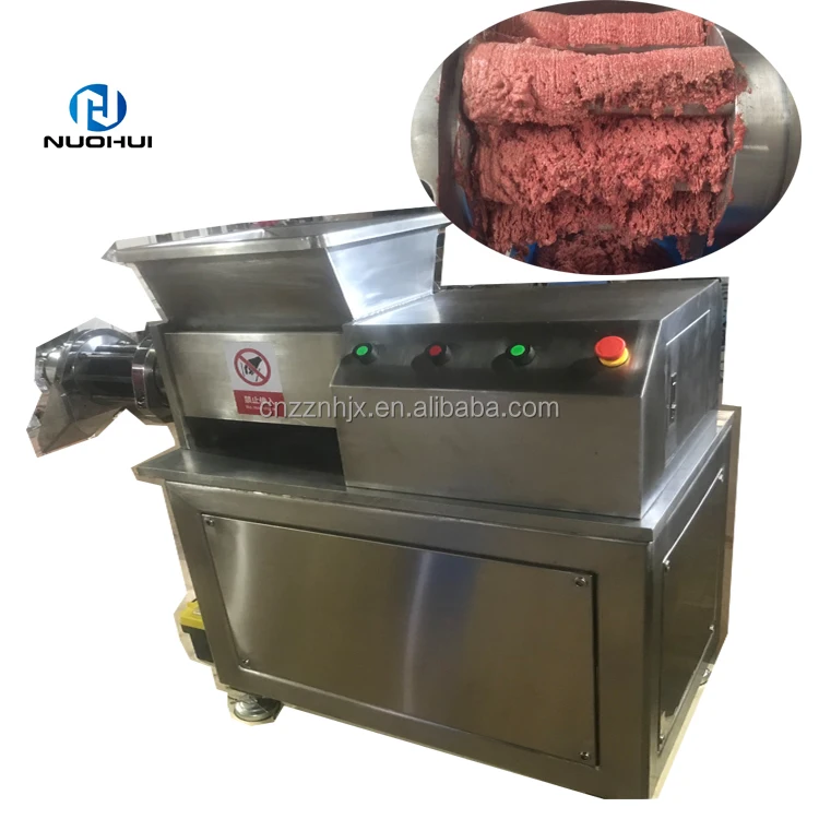 Commercial electric poultry separator machine/chicken saw bone removing machine/frozen meat duck deboning processing equipment