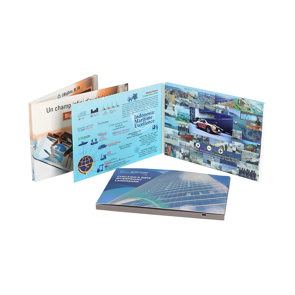 video brochure printing