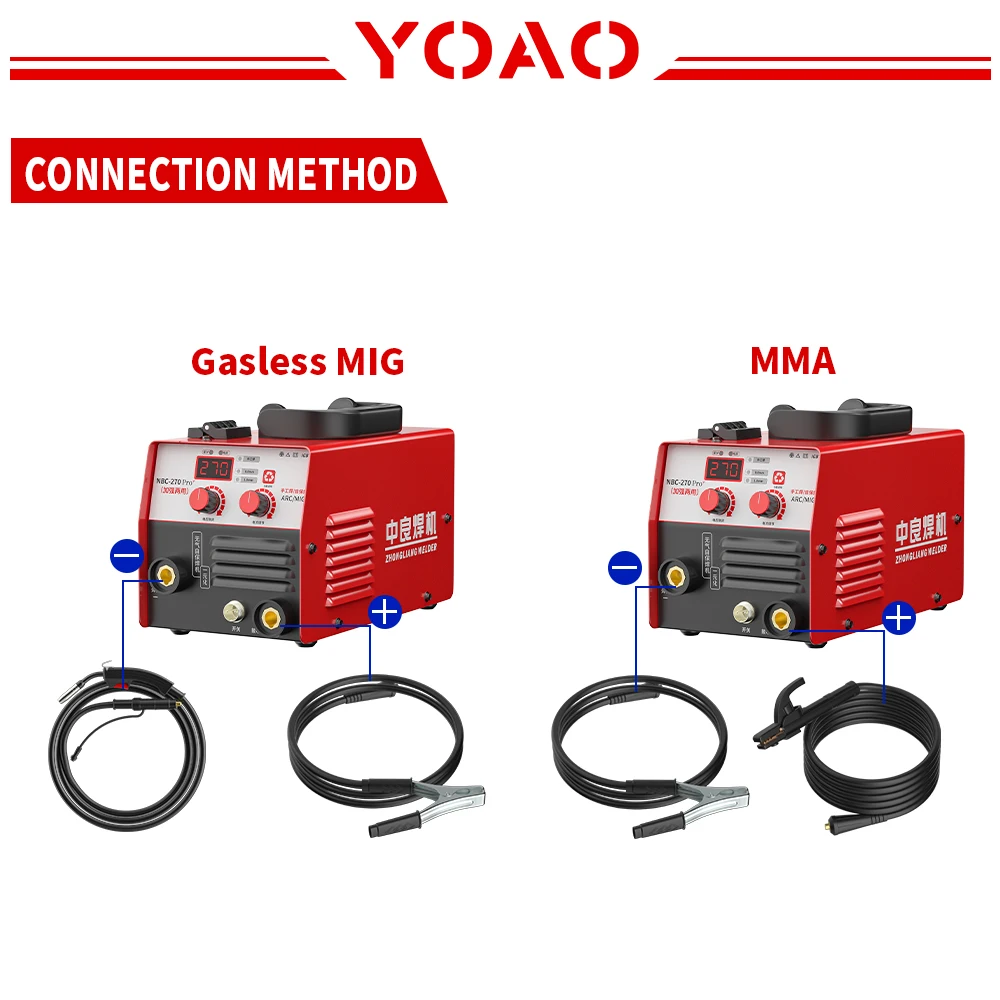 co2 soldadora mig/mag Inverter 270 welder without gas other welding equipment