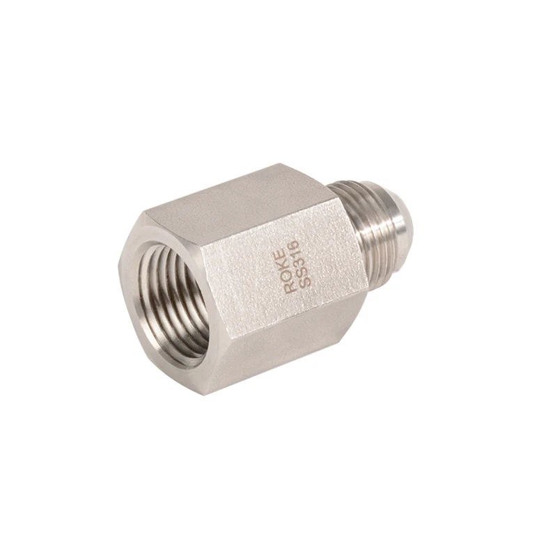 ASME B31.1 and B31.3 stainless steel reducing flared fittings for water