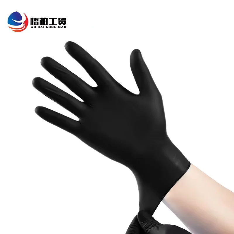 examination nitrile gloves nitrile lab 9 inches blue disposable nitrile glove with logo