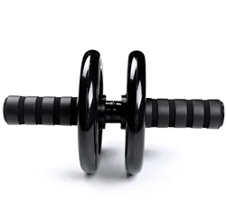 Non-slip Custom Logo 38 Cm Inflatable Textured Fitness Wheel Yoga Gymnastics Wheel