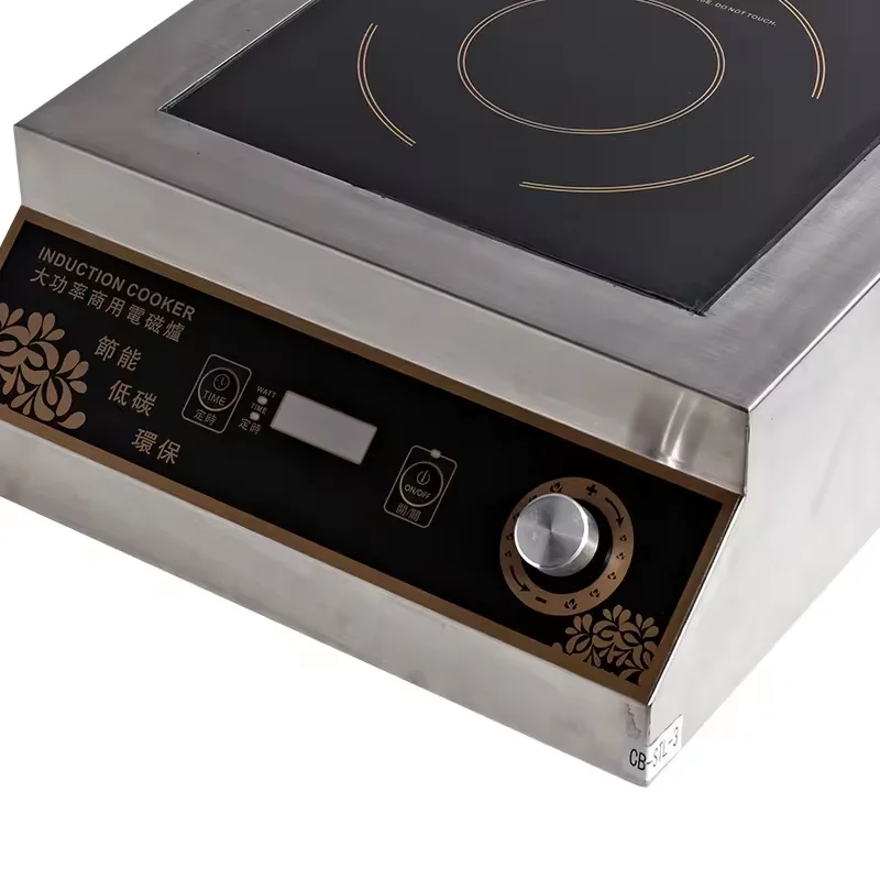 Simple Operation Metal Body Luxury Induction Hob 5Kw Plate Cooker Induction Stove
