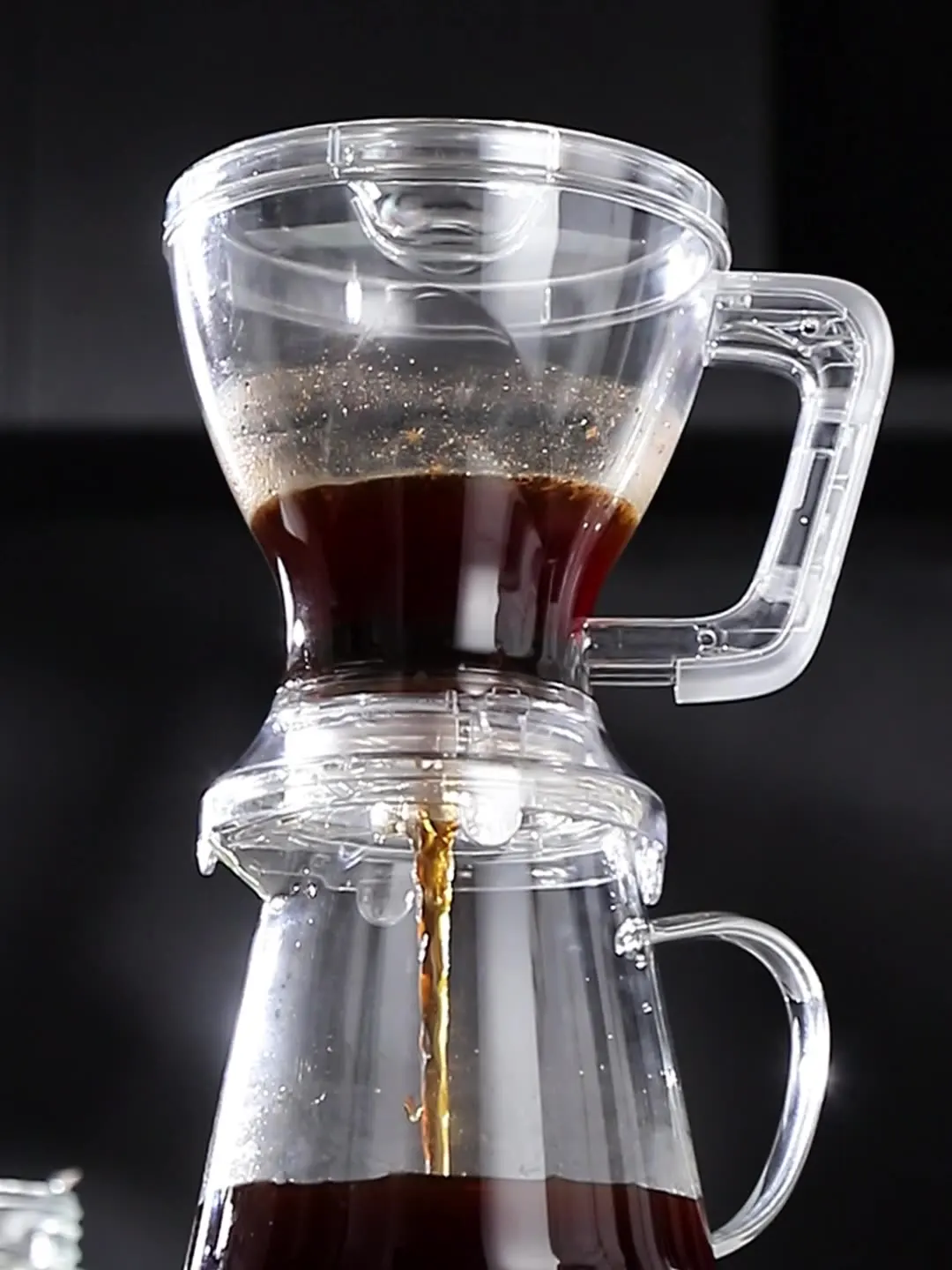 600ml Wholesale Eco-Friendly Novelty Plastic Teapot Handmade Brewing Coffee Tea Infuser with Stainless Steel Filter Drinkware