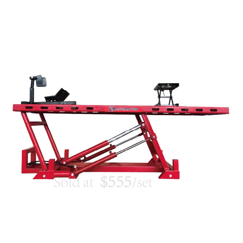 Home Garage Practical Hydraulic System Durable Motorcycle Lift for Sale