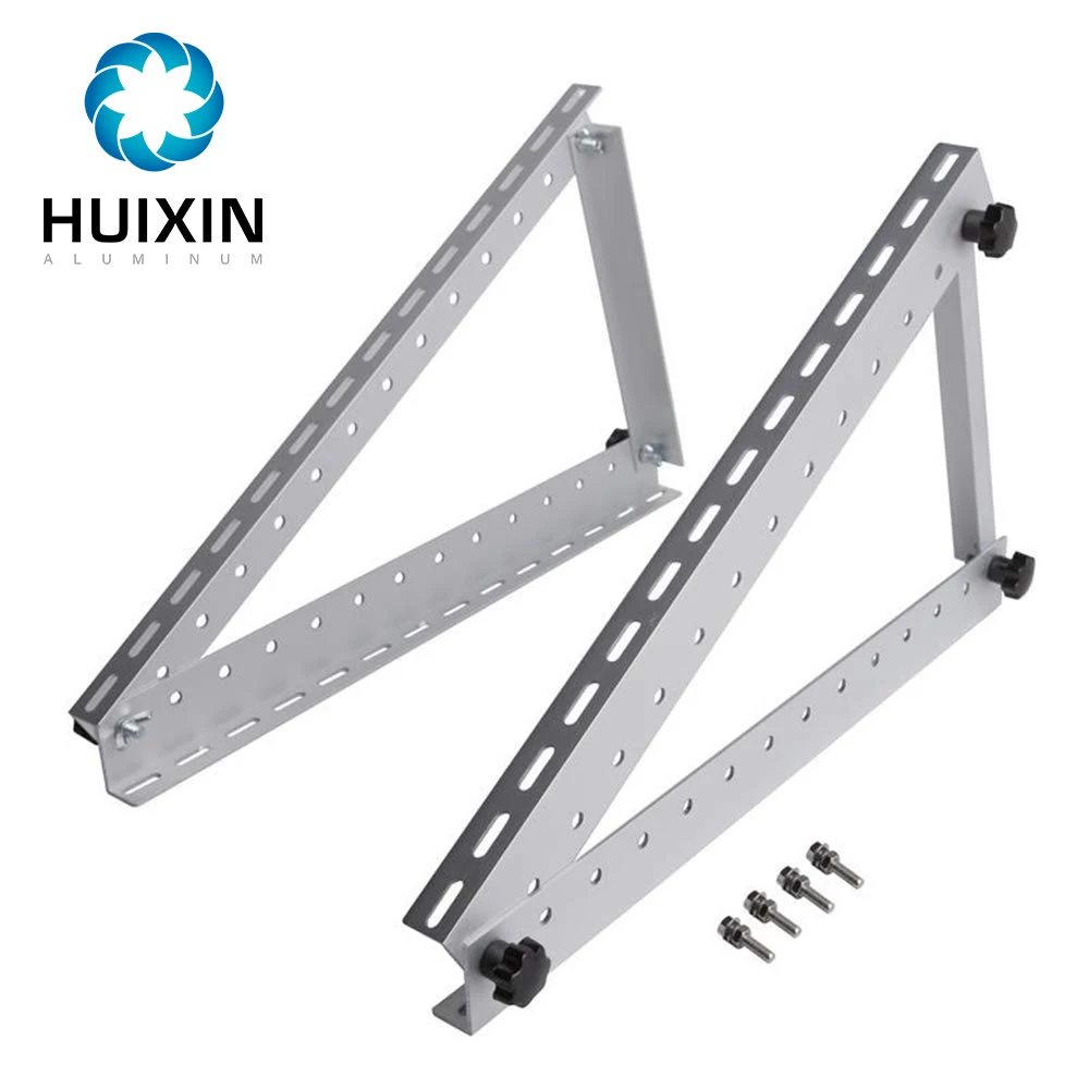 Flat Roof Triangle Solar Mounting Brackets Aluminium Solar Mount System