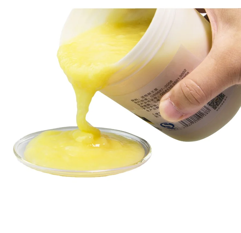 
China Factory Supply Pure Royal Jelly In Bulk Package With 1.6% Royal Jelly Acid 