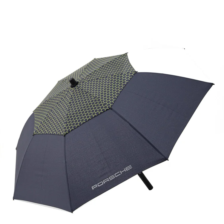 Auto Open Vented Eco-friendly Double Layer 27 inch with Logo Prints Promotional Advertising Custom with Logo Golf Umbrella
