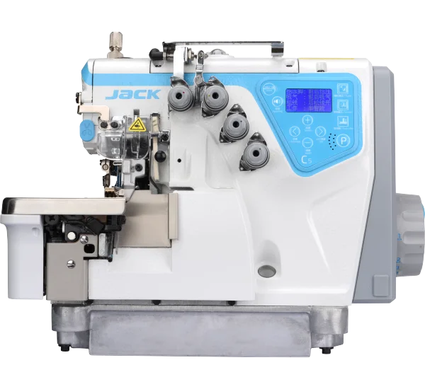 Jack C5-3-02/233/KS High Speed Automatic Overlock Machine With Pneumatic Suction Device Industrial Sewing Machines