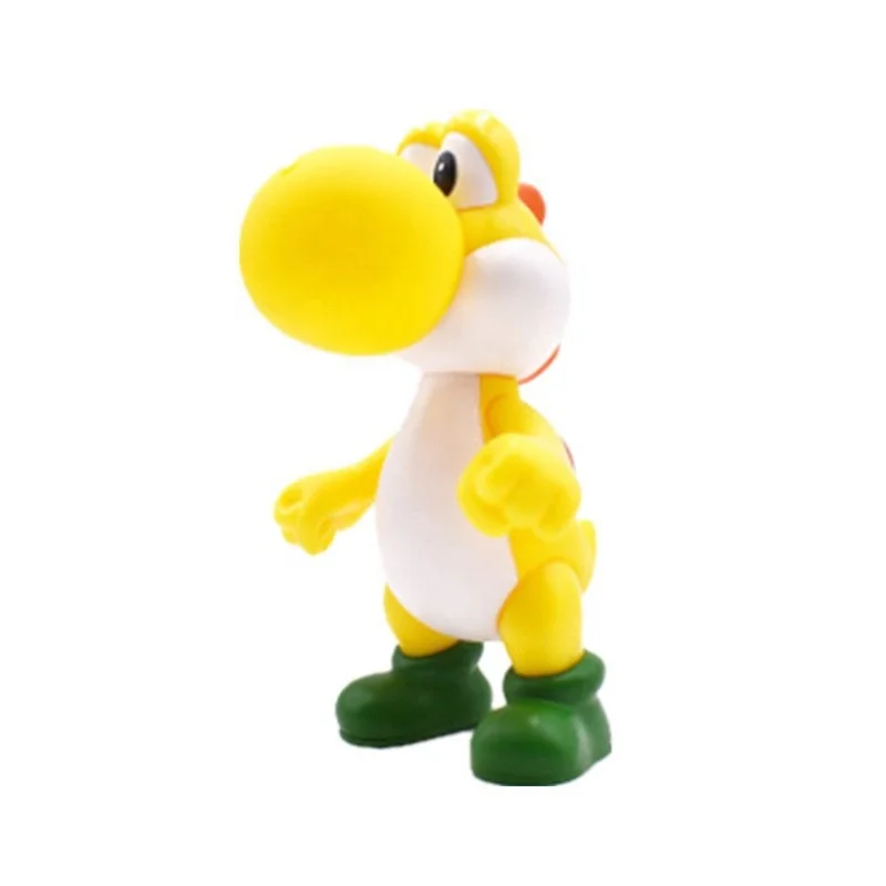 12-15 cm Wholesale Super Mari Bros PVC Action Figure, Koopa Daisy Yoshi Wario Figurine doll plastic Mario toy Anime Figure