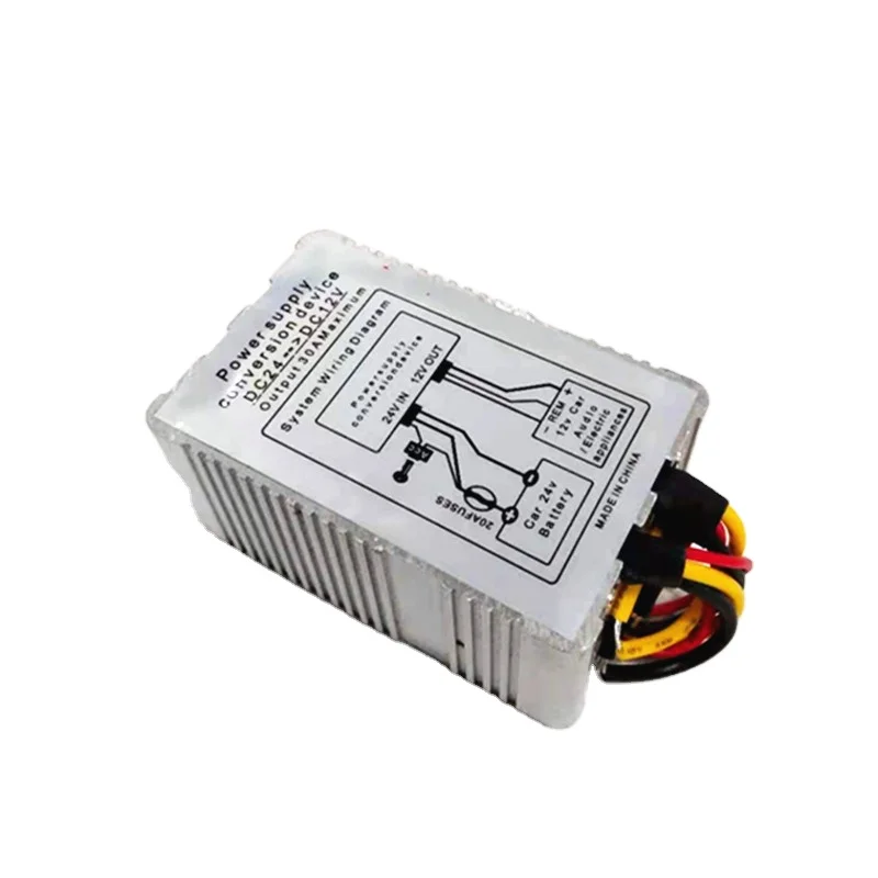 Car Power Supply Transformer 5a 24v to 12v converter