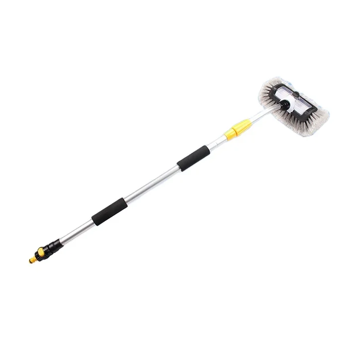 Automatic Soft Bristle water flow car wash brush boat cleaning brush