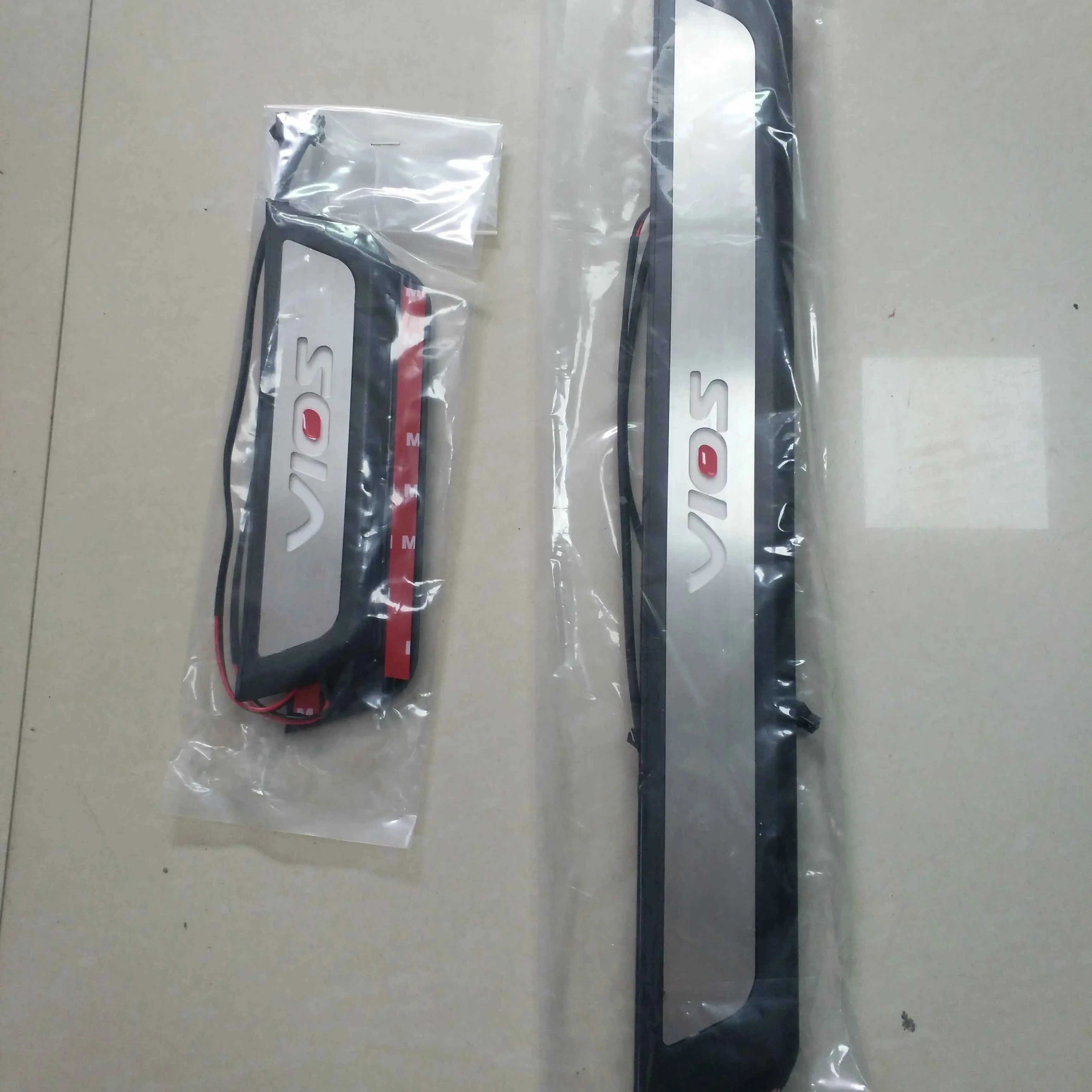 KQD wholesale factory hot selling High Quality Door Guard Car Door exterior door sill Protector For Toyota Vios 2014-2017