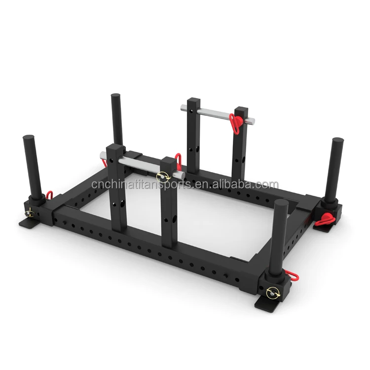 Heavy Duty Farmers Walk Handles Platform and Deadlift System