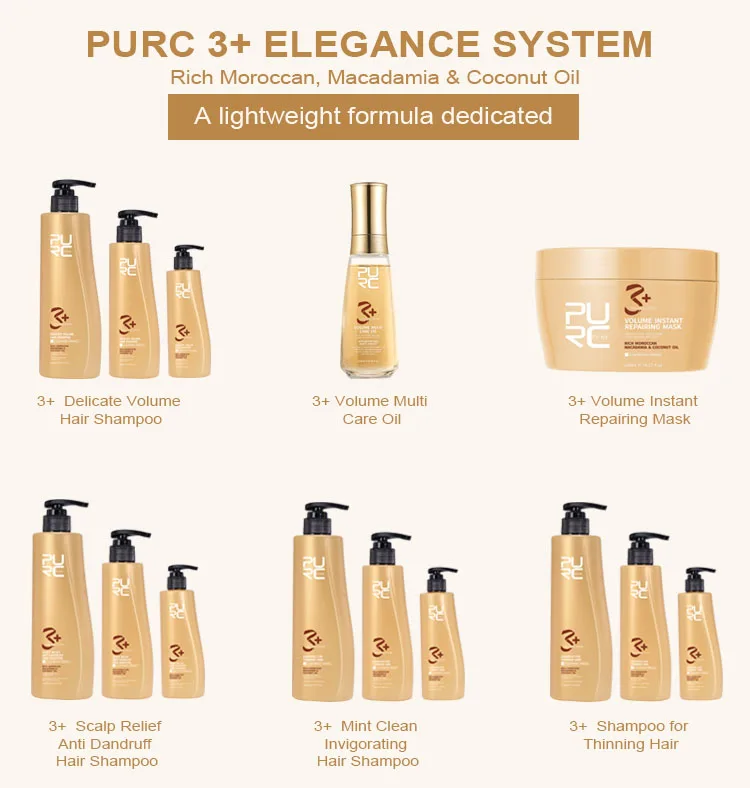 
Private Label 3+ Mint Clean lnvigorating Anti Dandruff Hair Anti-loss Growth Shampoo And Conditioner Set For Thinning Hair 