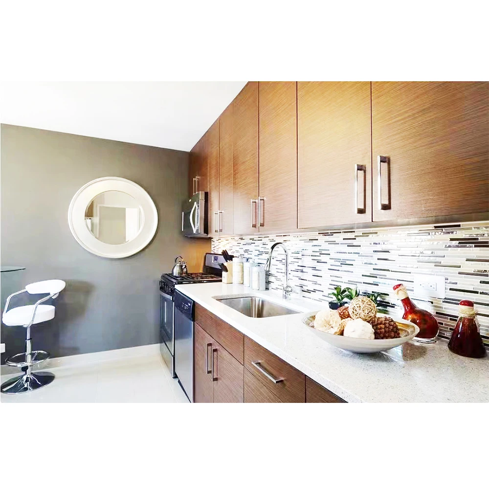 North American Kitchen Design Solid Wood Cabinets Rta White Modern Kitchen Cabinets home use kitchen cabinets