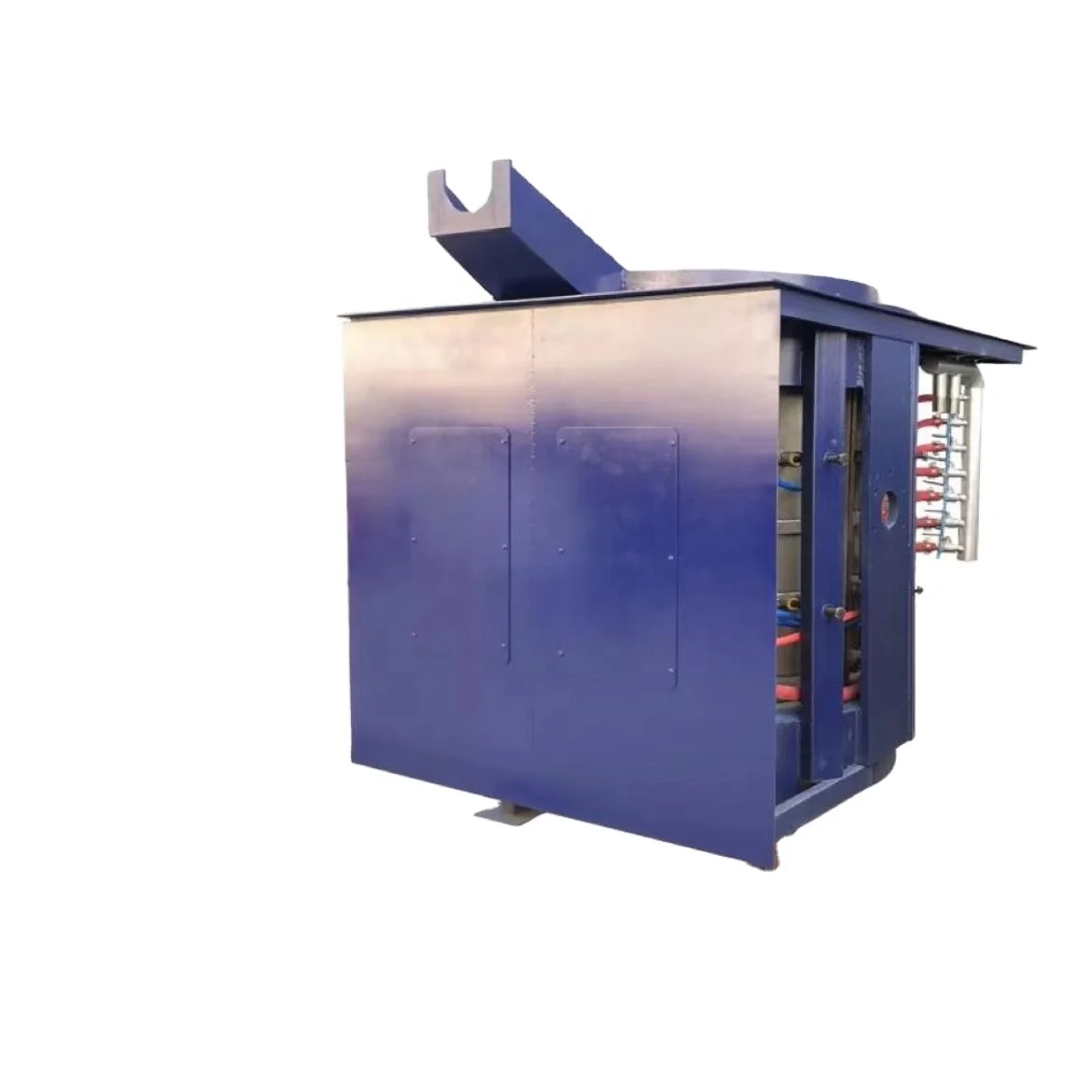 4 Ton medium frequency  induction Steel shell smelting furnace body price