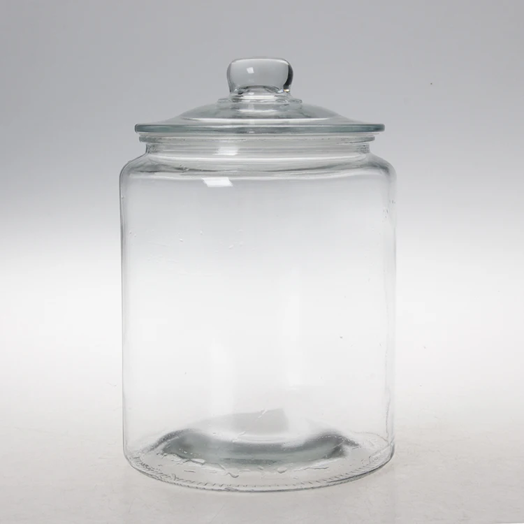 Wide Mouth Cookie Glass Jars spice Jars for Candy Glass Canisters for Kitchen Storage Organization