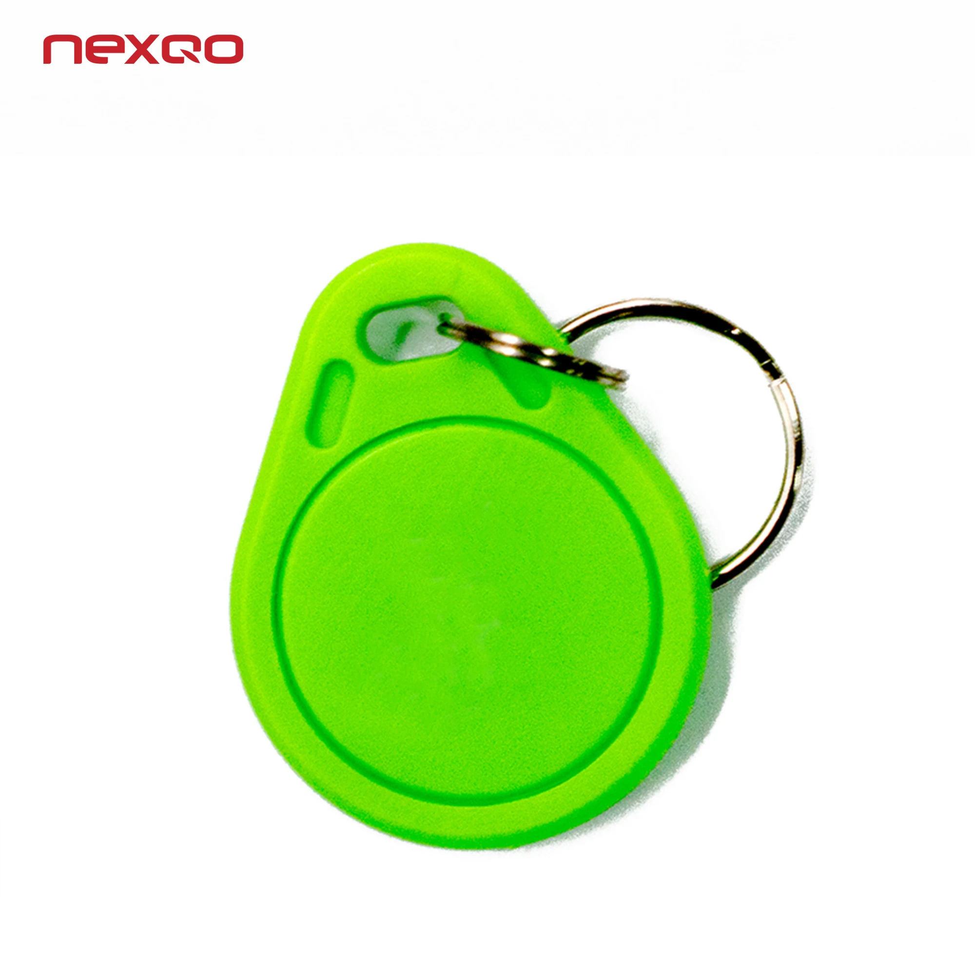 125KHz LF EM4305 T5577 / 13.56MHz HF F08 NFC Tag Rewritable RFID Keyfob with Keychain