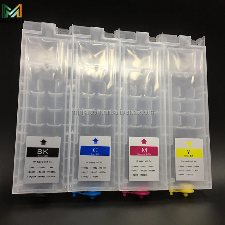 320ML empty ink cartridge For Epson Workforce Pro Wf C5790 C5290 C5710 C5210 Printer refill ink cartridge