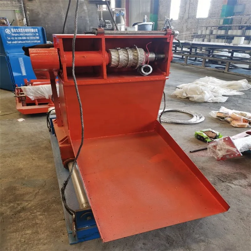 Fiberglass GRP pipe filament winding machine with computer control