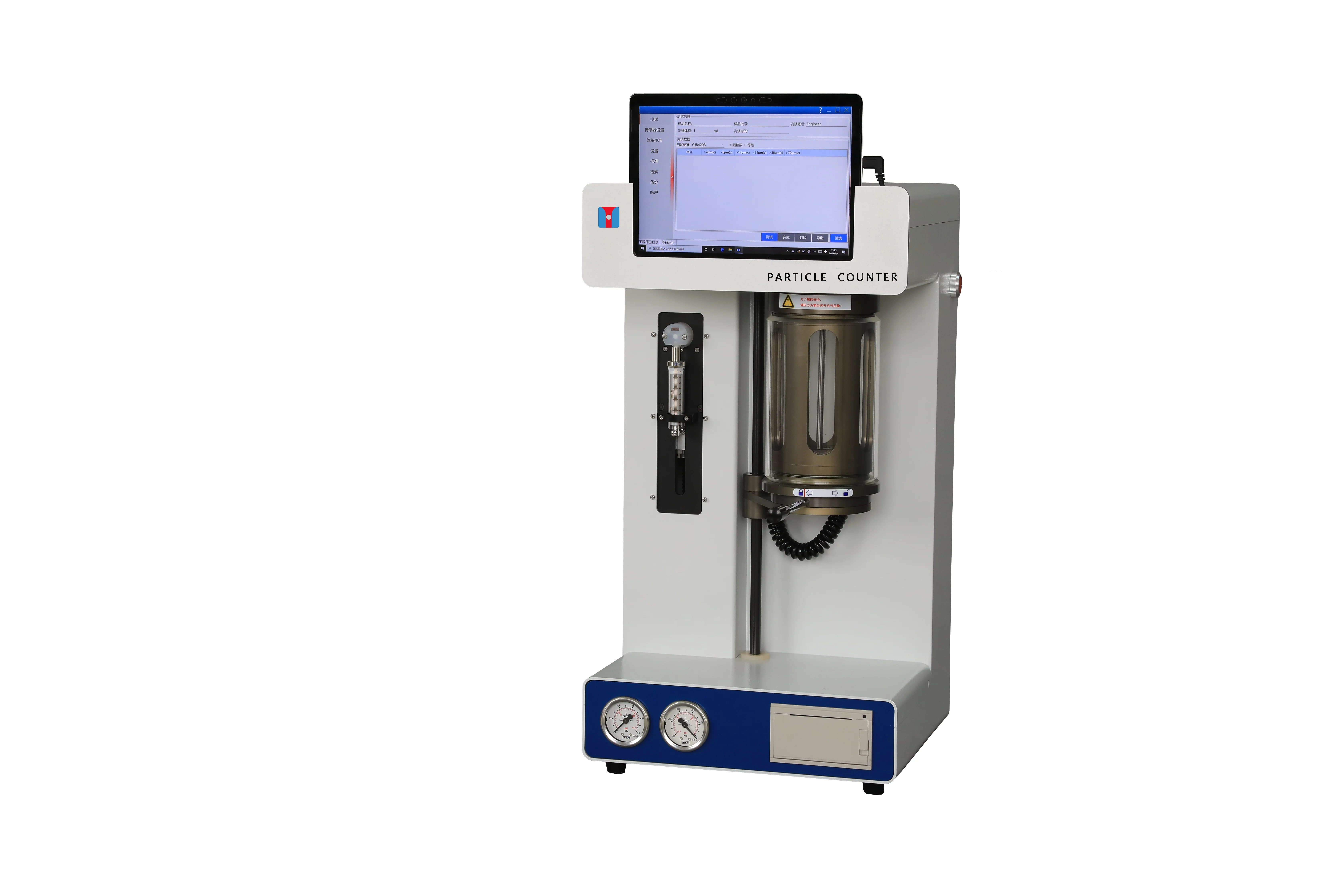 FPC-L3 Laboratory Oil Liquid Particle Counter Industrial Oil Particle Counter