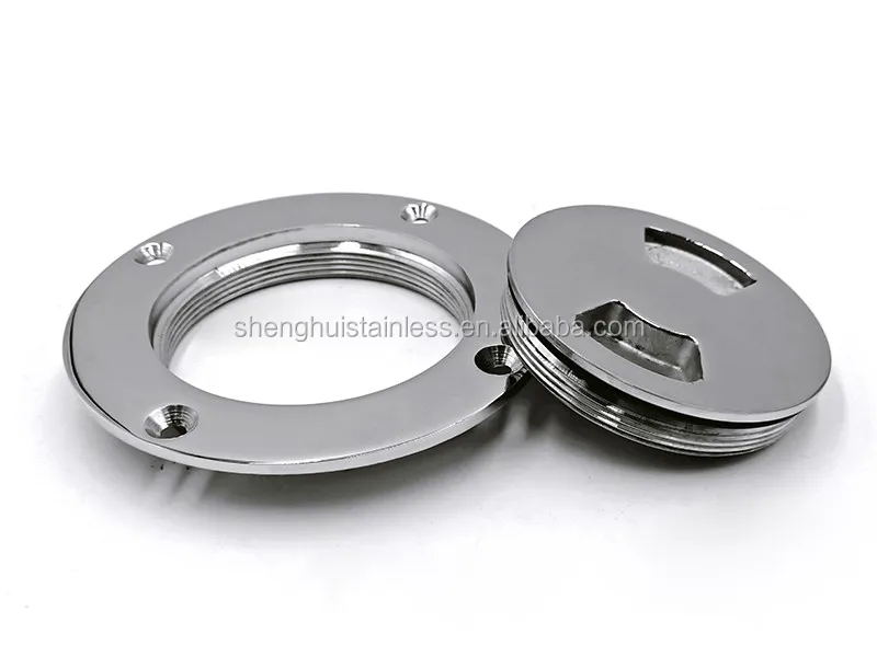 SHENGHUI deck plate brackets Large Disc Deck Disc faucet bass pro shop Screw Out Decking Plate Casting 316 Stainless Steel produ