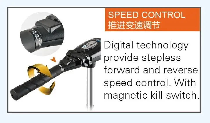 50756-100_B с выступающим креплением транец Электрический Троллинг 3HP/бесщеточный двигатель