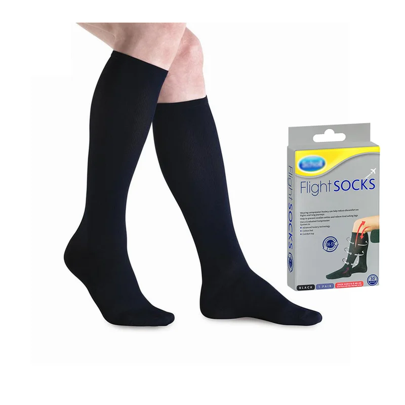 BY-II-0241ladies inflight socks airline flight supporter tension socks bamboo compression travel socks