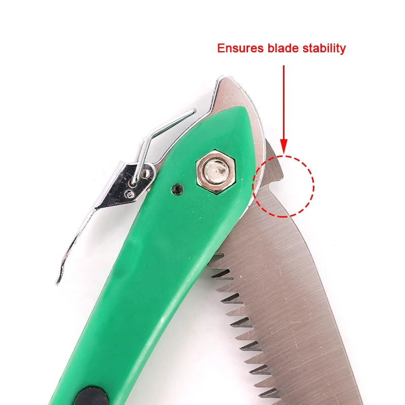 Classic Garden Camping Hiking Hunting Cutting Medium Teeth Foldable Compact Hand Held Design Tarvel Folding Saw