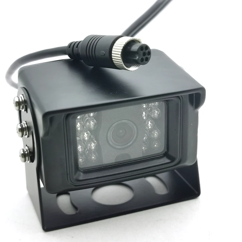 5MP 2MP 4MP 6Pin Aviation Motion Detection Night Vision Waterproof IP66 HD Rear View IR CCTV IP Camera Car Mining Vehicle Fleet