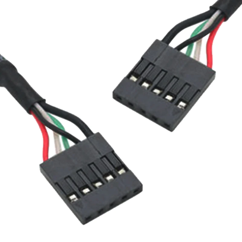 Внутренний кабель DuPont 5 Pin Usb Idc для материнской платы F/F